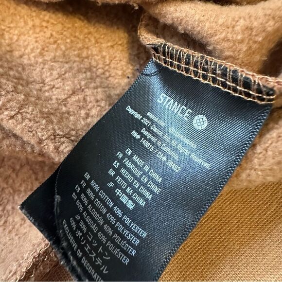 Stance The Pullover Hoodie Sweatshirt graphic abstract print Men’s small - Picture 7 of 7